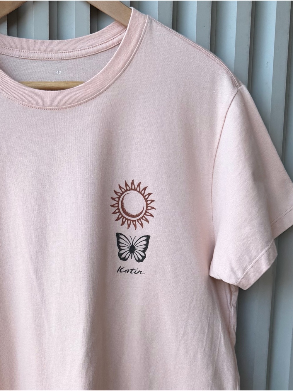 Katin Pink Sun & Butterfly Tee